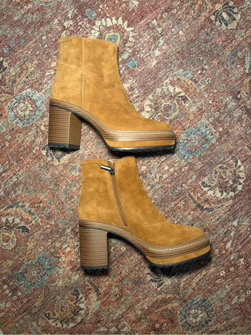 Steve Madden Shaniya Suede Platform Boot